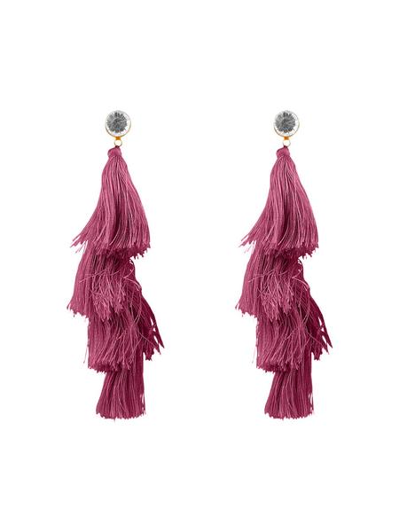 Mauve Moorings Earrings