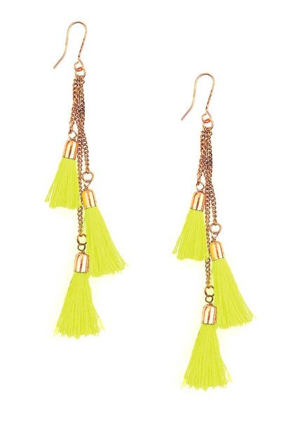 Tasseled Tales Earrings