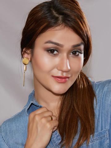 Circlet Drop Earrings