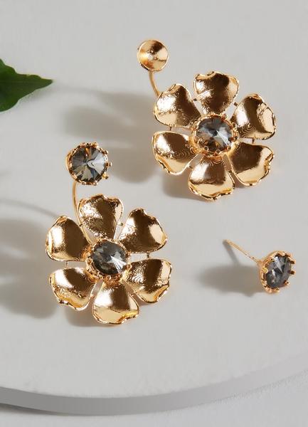 Lucille Front-Back Earrings