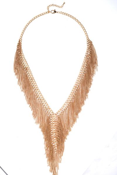 Fringed Fanatic Necklace