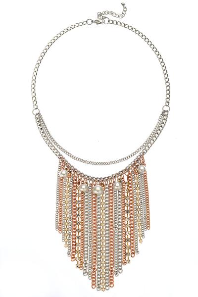 Toss Tassled Necklace